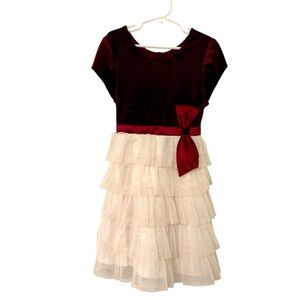 Tulle and Velvet Formal Dress Girls’ Size 7